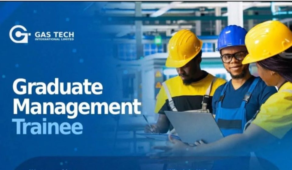 Gas Tech International Limited Graduate Trainee Program 2026