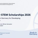 DAAD STEM Master's Scholarships 2026 in Germany for Developing Countries