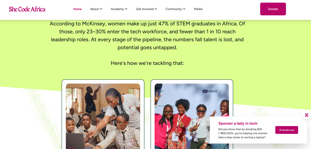 She Code Africa / Google / Coursera Tech Scholarship Program 2026 for African Women
