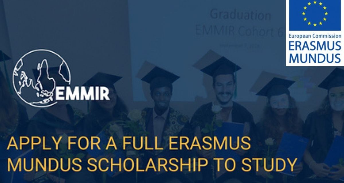 Erasmus Mundus EMMIR Scholarship 2027 in Germany & Norway